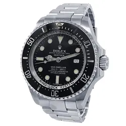 ROLEX SEA-DWELLER DEEPSEA STAINLESS STEEL OYSTER AUTO BLACK MEN'S WATCH 116660