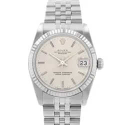 ROLEX DATEJUST 31, 68274, STEEL & GOLD, SILVER DIAL, JUBILEE BRACELET, WATCH ...
