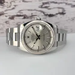 2007 ROLEX DATEJUST 36 - 116234 - SILVER DIAL OYSTER BRACELET
