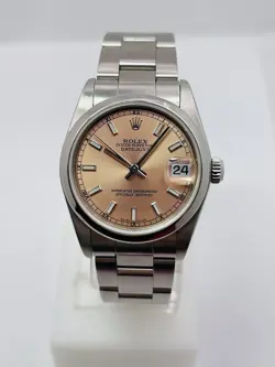 ROLEX Datejust 31 Midsize Salmon Dial Ladies Watch 78240 Self-Winding 6" CLASSIC