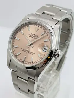 ROLEX Datejust 31 Midsize Salmon Dial Ladies Watch 78240 Self-Winding 6" CLASSIC