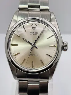 ROLEX 6426 OYSTER PRECISION 1972 STAINLESS STEEL MANUAL WINDING 34MM WATCH 8