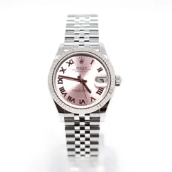 ROLEX DATEJUST 31 REF:278274 WITH BOX AND PAPERS 2025 ROSE DIAL NEW/UNWORN