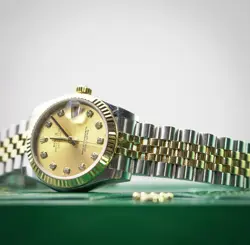 2025 Rolex Datejust 31 mm Champagne Diamond, Jubilee, Ref 278273 Unworn Complete