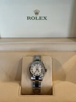 ROLEX DATEJUST 26MM 179160, WHITE ROMAN DIAL, OYSTER BRACELET BNWT 2022