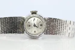 Genuine 18k Rolex Orchid Watch. 18k WG Ladies 2032 Dainty 1960s Ladies Rolex