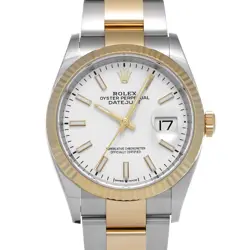 ROLEX DATEJUST 36 126233 WHITE WATCH 674145