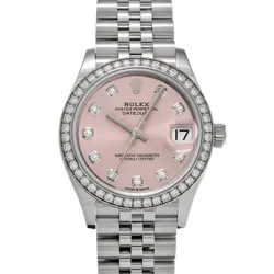 ROLEX DATEJUST 31 278384RBR PINK/DIAMOND WATCH 673975