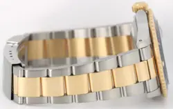 PAPERS Rolex Submariner Date Two-Tone 18k Gold Steel Blue 40mm 16613 Watch BOX