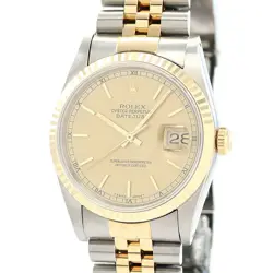 ROLEX OYSTER PERPETUAL DATEJUST 36 LINEN DIAL 16233 #173