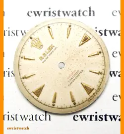 VTG Rolex Oyster Perpetual Original RED OFFICIALLY Dial A260 645 Semi Bubbleback