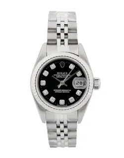 ROLEX DATEJUST 26 / BLACK DIAMOND DOT DIAL / 2001 / 79174
