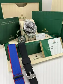 ♛ Rolex Sea-Dweller ⚓️Deepsea 44mm Black Ceramic Dive 116660 2017 FullSet & Tags