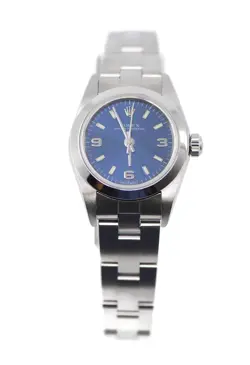 ROLEX OYSTER PERPETUAL STAINLESS STEEL WATCH 76080