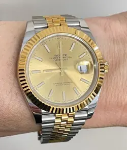 BRACELET/CHAMPAGNE DIAL