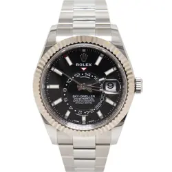 ROLEX SKY-DWELLER 42MM BLACK DIAL WATCH 336934