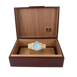 GOLD 36MM TURQUOISE