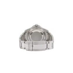 Rolex Yacht-Master 40mm 116622 Rhodium Slate Dial Platinum Bezel Steel Watch-B&P