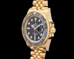 Rolex GMT Master II 126718 18K Yellow Gold Jubilee Black Dial 2024