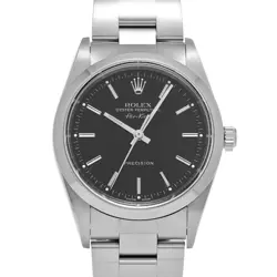 ROLEX AIR-KING 14000M BLACK WATCH 674791