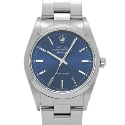 ROLEX AIR-KING 14000M BLUE WATCH 674938