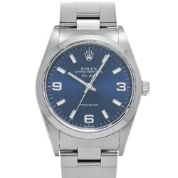 ROLEX AIR-KING 14000M BLUE WATCH 674082