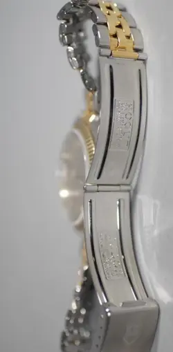 Rolex Tudor Prince OysterDate Solid Gold Bezel w Diamond Dial 74033 - Nice Ex++!