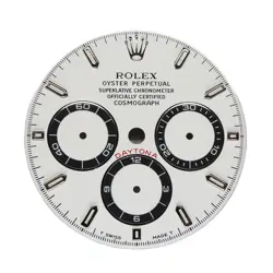 ROLEX COSMOGRAPH DAYTONA 16520 WHITE DIAL TRITIUM LUMINOUS WATCH PARTS ETC.