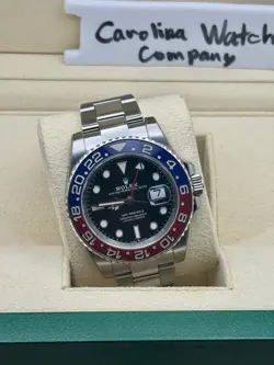 2021 ROLEX GMT-MASTER II PEPSI 126710BLRO