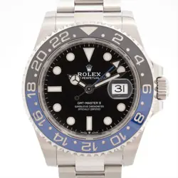 ROLEX GMT MASTER Ⅱ 126710BLNR SS SS AT BLACK DIAL