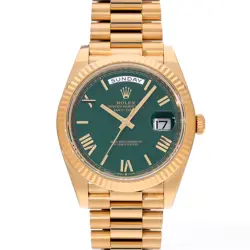 ROLEX DAY-DATE 40 228238 GREEN WATCH 675298