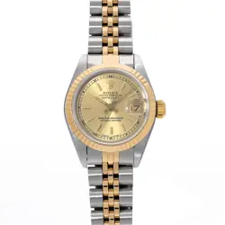 ROLEX DATEJUST 69173 CHAMPAGNE WATCH 674936