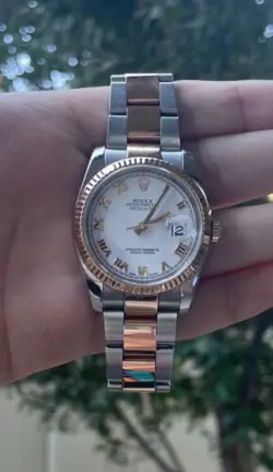 ROLEX DATEJUST 36MM TWO TONE OYSTER