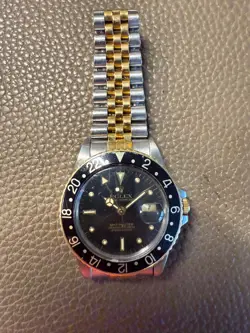 ROLEX OYSTER PERPETUAL GMT MASTER 16753 WATCH