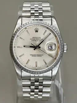 ROLEX DATEJUST 16220 1989 W/ PAPERS