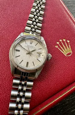 LOVELY ROLEX OYSTER PERPETUAL SIGMA DIAL LADIES WRISTWATCH REF:6919 CIR:1973’S