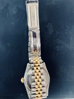 Womens Rolex 26MM Datejust SS/Yellow Gold Jubilee 1.5 CTW Diamonds Bezel Watch