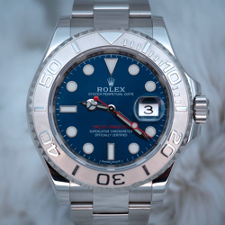 PLATINUM BEZEL ON