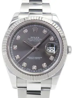 ROLEX DATEJUST 2 DIAMOND 116334G RANDOM MEN #T030