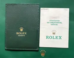 ROLEX DAYTONA 16523 GARANTIE GUARANTEE WARRANTY CARD W/ CASE