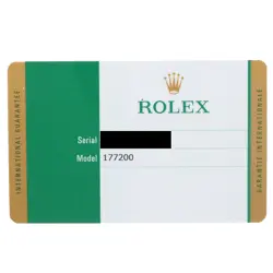 ROLEX Oyster perpetual Watches 177200 Stainless Steel Azzurro Blue used