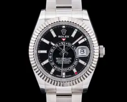 ROLEX SKY DWELLER 336934 SS BLACK DIAL 2025