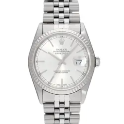 ROLEX DATEJUST 16234 SILVER WATCH 674913