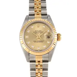 AUTHENTIC ROLEX DATEJUST 69173G SSXYG AUTOMATIC #W  #270-004-078-3335