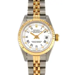 AUTHENTIC ROLEX DATEJUST 69173 SSXYG AUTOMATIC #S  #260-003-762-3951