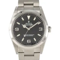 AUTHENTIC ROLEX EXPLORER 1 114270 SS AUTOMATIC #Y  #270-004-070-2824