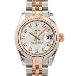 USED ROLEX DATEJUST 179171G CASE SIZE 26MM LADIES WATCH #632016