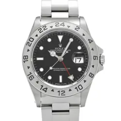 USED ROLEX EXPLORER II 16570 BLACK CASE SIZE 40×40MM MEN'S WATCH #636516