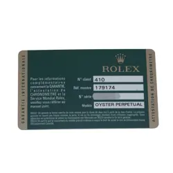 USED ROLEX Datejust 179174 Blue Case Size 26×26mm Ladies Watch #634516