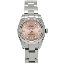 USED ROLEX OYSTER PERPETUAL 26 176200 PINK LADIES WATCH #611716